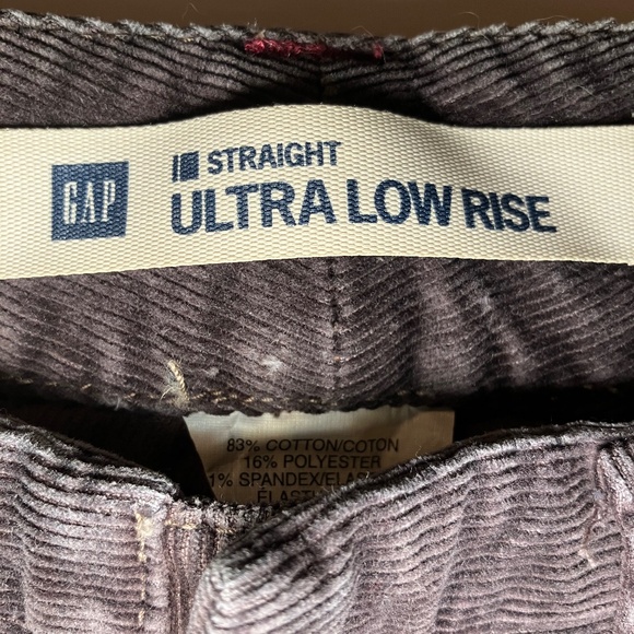 Gap Dark Brown Relaxed Corduroy Pants - Picture 3 of 6